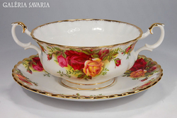 Porcelán étkészlet Royal Albert Angol! Fényűző 6 szem