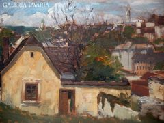 KASTALY ISTVÁN (1892-1991) OLAJFESTMÉNY!! 