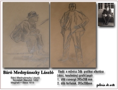 Báró Mednyánszky László grafika