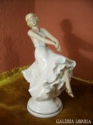 Porcelán art deco balerina
