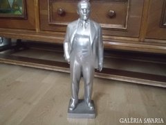 Régi nagy hagyatéki Lenin szobor 3,1 kg ón
